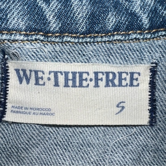 We The Free Free People Marci Cuffed Romper Size Small - Picture 5 of 5